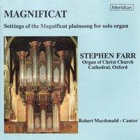 Magnificat. Settings of the Magnificat Plainsong for Solo Organ