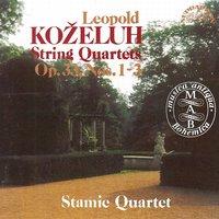 Koželuch: String Quartets, Op. 33