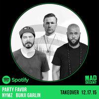 Party Favor, Nymz & Bunji Garlin Take Over Mad Decent Weekly On Spotify