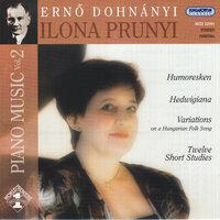 Dohnanyi: Humoresken / Hedwigiana / Variations On A Hungarian Folk Song