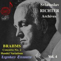 Richter Archives, Vol. 4: Brahms Handel Variations