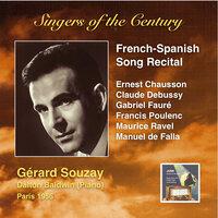 Singers of the Century: Gérard Souzay (French-Spanish Song Recital)