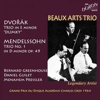 Beaux Arts Trio: Dvořák and Mendelssohn