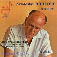 Richter Archives, Vol. 18: 1958 Budapest Recital