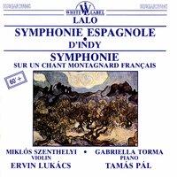 Lalo: Symphonie Espagnole - D'Indy: Symphonie Cevenole