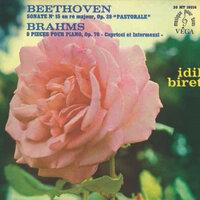 Beethoven: Piano Sonata No. 15 - Brahms: 8 Klavierstücke